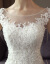ウェディングドレスの新モデルプリンセス甘いオーストリアドレスのマイドスカート短いドレール新婦の結婚式コリアロール宮廷白L