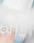 Yishafeina冬の主な軽いやかなウーディングス2019新型新婦の結婚暖かくて白い長袖の厚手の冬型ナチェルローグ仙のスカート白S