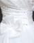 ウェルディドレース新婦ロングーヴィスティアリアスターイ王女スターリング結婚纱夏2019新型ライトリングモデル「プラス3点セットアクセサリープラスストール」M中サイズ「ウエスト2.0尺」
