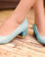 35-46コードはゼロから始まる異世界生活ラムレームcos靴アニメウェディングドレスの嫁入りcos靴Aタイプの青と高3 cm 40サイズのオーダーメイドは交換しません。