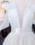 mozi出かける結婚紗のスカート2019新型のニューレディーナチェ旅撮影シンプロ王女ドリーム妊妇短いドレイン