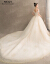 mozi浅黄ウェディングドレス女性2019新型セクシーオーフダー新婦メレンウェルディは、スティングドレム王女ローリングドリームの結婚ドレスドレインスタイルS
