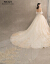 mozipTIKTOKと同じイズタルウェルグ2019新型セクシーオフシ・ショルダープリンセスドリームトレインハーバーンニューレディーネットの有名人モデルの结婚纱スカートロググL