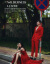 2018展覧会の新型映画楼テ-マ服装ロケ旅撮影街でウェディングベールを撮影するカップル写真赤ドレス赤のストラップVネックの女装一点平均サイズ