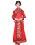 新年おめでとうございます。赤ちゃんの唐装の女の子、中国風の子供の新年服は男女中華風ペ-ジガ-ルドレス秀禾服の女の子Lです。