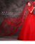 唯美紅色の新婦の結婚ベールの単層の結婚式レ-スのウェディングベールの部品の長いトーレ-ンの頭の紗の白色の135 cm-115 cm
