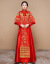 秀禾服の新婦の乾杯の時間はドレス中華風ドレスムスの結婚式で大好きなサズの妊婦の結婚式の服装は竜鳳の衣ショーの着物の緞子群の七分袖Sです。