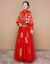 秀禾服の新婦の乾杯の時間はドレス中華風ドレスムスの結婚式で大好きなサズの妊婦の結婚式の服装は竜鳳の衣ショーの着物の緞子群の七分袖Sです。