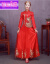 若仙衣閣秀禾服新婦のチャイナドレスの嫁入り服は春と秋のレイトン乾杯の時間はドレス赤XL（112-120斤）を使います。