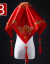 赤いベールの新型の結婚はベールの新しい婦の中華風の刺繍をかぶせて赤いショー禾G赤い蓋の流れる蘇の黄色の穂の60 cm-80 cmを使います。