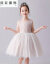 プリンセススカートの女の子のウェディングドレスの司会者会ドレスの子供ショードレスアップの画像色105 cm（90）