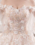 ウェルディ・ドレースの新モデル2019大ドレン・スローストストスト・スーフュール新婦結婚プリンセス夢幻の甘さナチェルウェディングドレスドレンXL