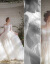 オフシドールウェルディー2018新春スイム長袖レレス新婦結婚式コリアロール宮廷洋風ウェディングドレスと手袋のロングドレスXL
