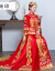 Changyin秀禾服新婦2019新式結婚式ドレス・ロン鳳の中国風ウェディングドレスショーの乾杯時間はドレス・ゴージャスドレンの金＋金色の首飾りXXXXを使います。