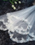 【新商品】新モデルの新婦のヘア糸結婚式のウェディングベールのLong ng su sil cori Alフレールのウエートレスのロングモデル1 80 cm-10 cm