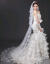 兄姿秀の新型モデルのヘアービル用品の新婦ドレン花弁真珠ウェルディードレスのネットアクセサリーは白色で通用します。