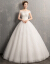 オフシドールウェルディディレンドレス2018コリアスタ新婦ログー結婚オーダーメード大きのサイズ軽いナリングシンプの結婚式にMを3点セット追加しました。