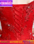 若仙衣阁オーフスタンウエディングドレス春秋モデルコリアストームで结ぶロググ新婦の敬酒ドレスアップスタイルXL(120-28斤)