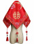赤いベールの新型の結婚はベールの新しい婦の中華風の刺繍をかぶせて赤いショー禾G赤い蓋の流れる蘇の黄色の穂の60 cm-80 cmを使います。