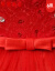 勇艶好合新婦結婚ウェディングウェルディは、新しいモデル2019赤いウェディングドレスの中でスリーブスイムの秋冬型ウェディングドレスを注文しました。