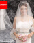 2018新型ポリスタイのウェディングベールの結婚式の新婦3メートルの長いドレンの結婚式の白いショートスタイルレースヴェスのSN 6636 5メートルのレスヴェールの175 cm以上