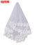 _新婦コリアスタイルイルナチルのウェディングベールの短款白2018新式結婚式旅撮影ヘッドセットふわわ花挽歌100 cm-135 cm
