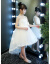 新モデルのプリンセススカートのポンポン糸ショードレス六一出演はドレストレインで女の子のペペペルジガのウエディングドレスの白さは130 cmです。