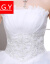 ウェディングドレス2018新型白色ロングー新婦ウェルディ・レングリアファッションニューでビアスオーディション2018新型影楼シンプロ白色M