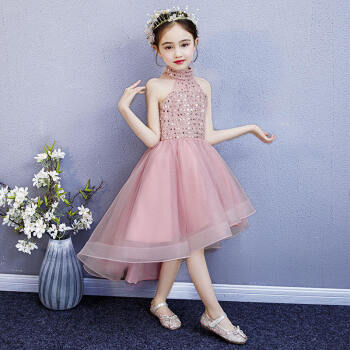 小女の子の誕生日の夜ドレス姫のスカートペルジオが演出服のハイエンドウェディングドレス洋気あんこ粉トレイン160 cm（160ヤード）