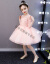 誕生日の夜にドレスアップペルピーノ出演服の女の子のウェディングベールの蓬紗花の仙人ピンク120 cm
