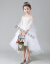 ペ-ジガ-ルウェディングドレスの夜ドレスピーノ出演服のお誕生日洋服のお姫様スカートのぼさぼさと夏白160 cm