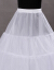 ルミエールの新婦のウェディングドレスの付属品のスカートのふわわわのカートの魚の骨の白色
