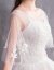 新商品ウェディングドレス2019新型結婚ドレスガール新婦白オフーシン・ウェルディ・レングスドレア・アレックス750送八点セットXL
