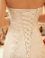 新婦結婚ウェルディ・レング・ドレス2019コリア・スターイの新型夏ビッチの短いドレインインドリームプリンセスの白XS