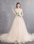 軽やかなウェディングス2019新型花弁コリアスタ新婦結婚ドレス長のドレスアップナチャわわわネテに有名人TIKTOKシャンパン色ローグS（1尺9）があります。
