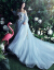 シエルヴィーナ2019新型プリンセス夢幻花仙子ふわわわわナチラムウェルディグランドグランドカラーウエディングドレス