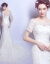 TIKTOKと同じスピタル天使の嫁入り服が優雅でレディス2018新型6161白色M