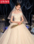 Hongzhuang主ウェルディディは、結婚式のゴージャスなドレース2020新型ニューレディーオフシ・ショルダーナチラルワワという華やかなウエディングドレスを披露しました。
