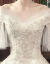 主なウェディングドレス2020新モデルのシンプ上品豪華ドレスナドリームふわわわわ高腰妊婦女性ローリングモデル+7点セット+ストールS