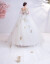 天使の嫁入りの純度の高い純度の金のきらきらと光り輝いて優雅なレAスは袖のストールの新しい婦の冬型の冬の大きいドレンのウェディングベールの白色のXXLがあります。