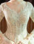 新商品フレンティーズ2020新型ロングレス新婦結婚春の星空トレインネック豪華長袖シャンパン色トレイン