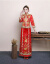 秀禾服新婦中華風ウエディングドレス鳳冠霞帔婚秀着物の妊婦の乾杯の時間はドレス女安以軒を使います。