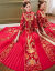 AEMAPE秀和服2020年新式結婚ドレス中華風結婚服の新婦のウェディングベール夏秀禾服の中国風禾服ブランドの上に新しい赤色の嗲22